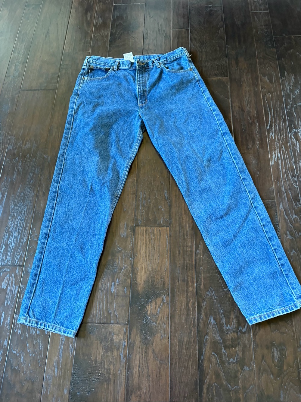 Carhartt Men's Relaxed Fit Blue Denim Jeans Sz 38 x 34 100% Cotton - Picture 3 of 11